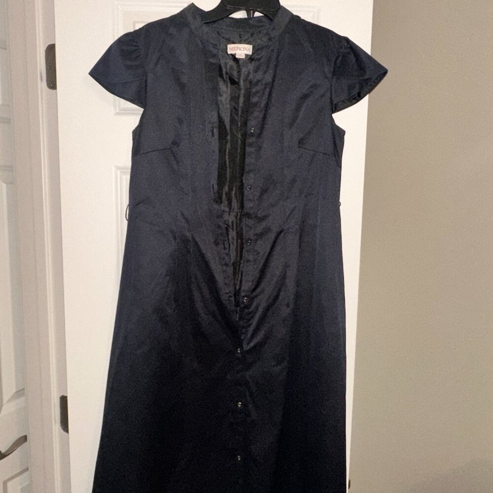 Black Button Up Dress